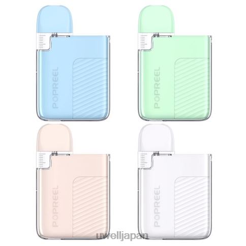 UWELL POPREEL PK1 ポッドキット | 520mAh | UWELL 公式 マカロンブルー J0X2T53
